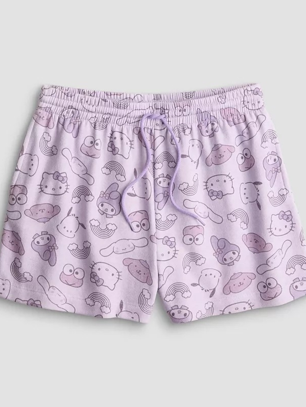 Hello Kitty Lavender-Print Women’s Lounge Short